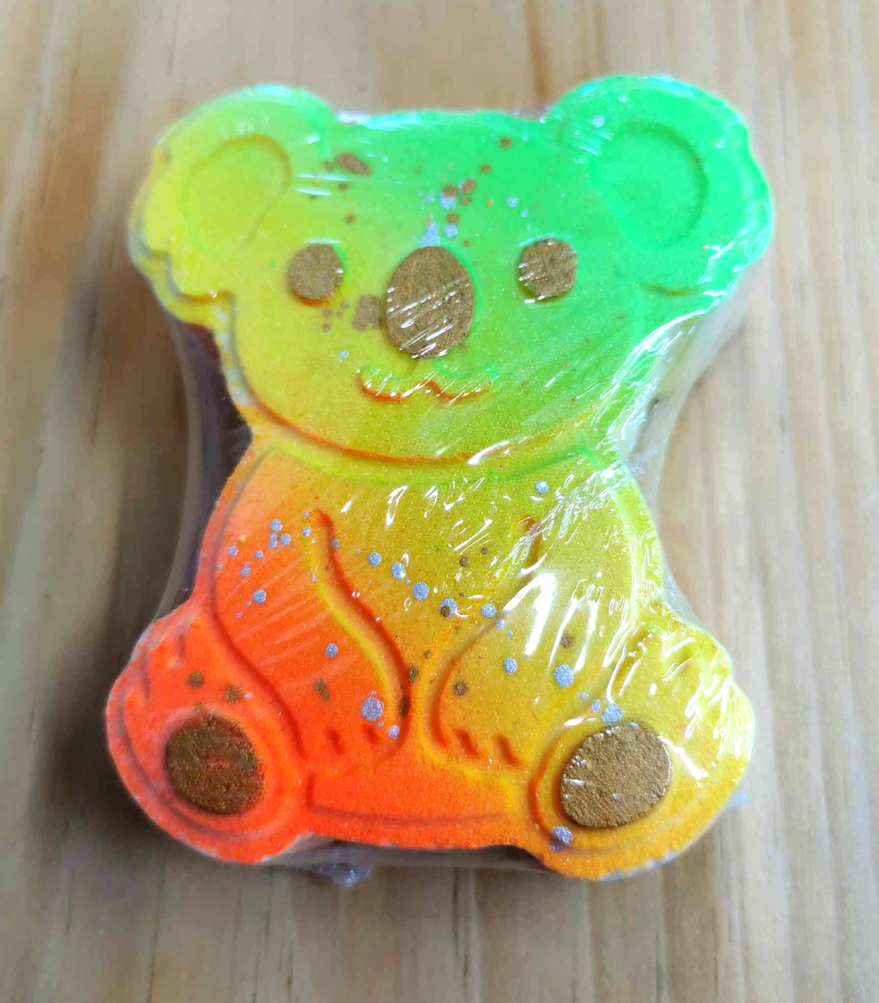 Bombe de bain effervescente - Koala - Mangue Papaye